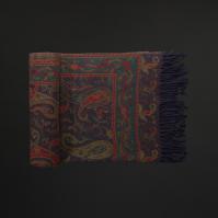سكارف نسائي شتوي بنقشة بيزلي WXJ