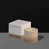 هدية عطر بنتلي مع وردة طبيعية دائمة ومعطر من اختيارك  - شمعة برائحة الورد والبرغموت C1P