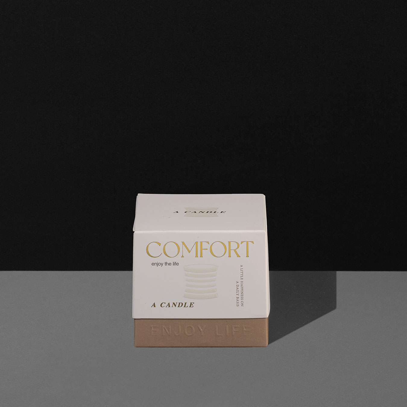 شمعة معطرة برائحة الورد والبرغموت C1P