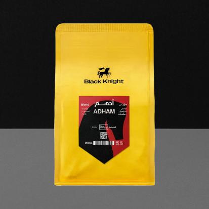الفارس الأسود محصول قهوة مختصة مزيج أدهم 250g