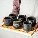 كوب قهوة سيراميك وتر بلمسة يدوية 200 مل - 3