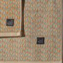 طقم مناشف قطنية  بلون بيج ملون BT26 - 4