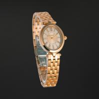 ساعة سطور النسائية كاروسيل بلون ذهبي CC3009GG