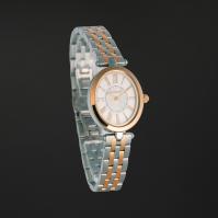 ساعة سطور النسائية كاروسيل بلون ذهبي فضي CC3009GS
