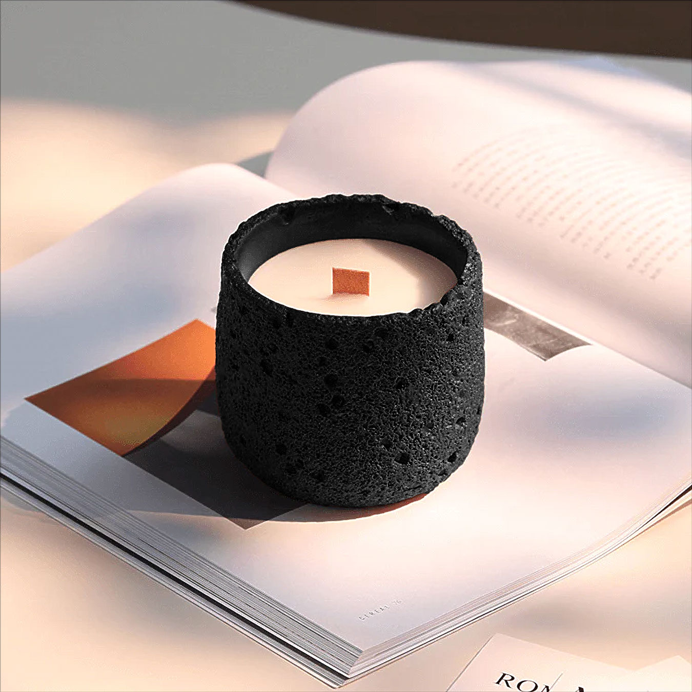شمعه معطرة برائحة الفانيلا C10