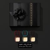 شمعة معطرة برائحة زهر التفاح - PR08S اسود