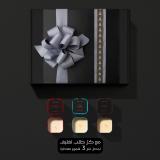 شمعة معطرة برائحة زهر التفاح - PR04S رمادي