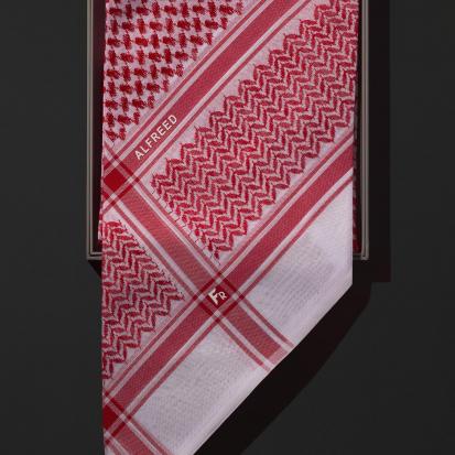 شماغ الفريد احمر كلاسيك S647