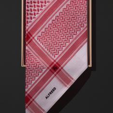 شماغ الفريد احمر بلس S656