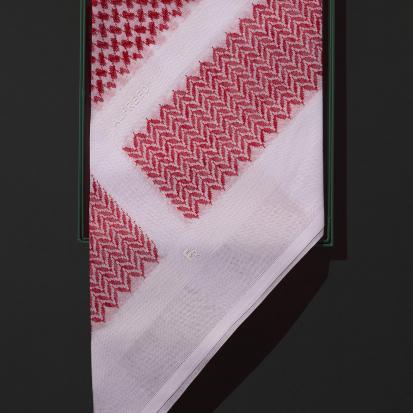 شماغ الفريد احمر طويق S659