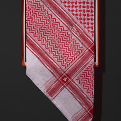شماغ ريزولي احمر بلس R1