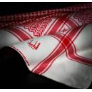 شال دنهل كشميري احمر صوف - 3