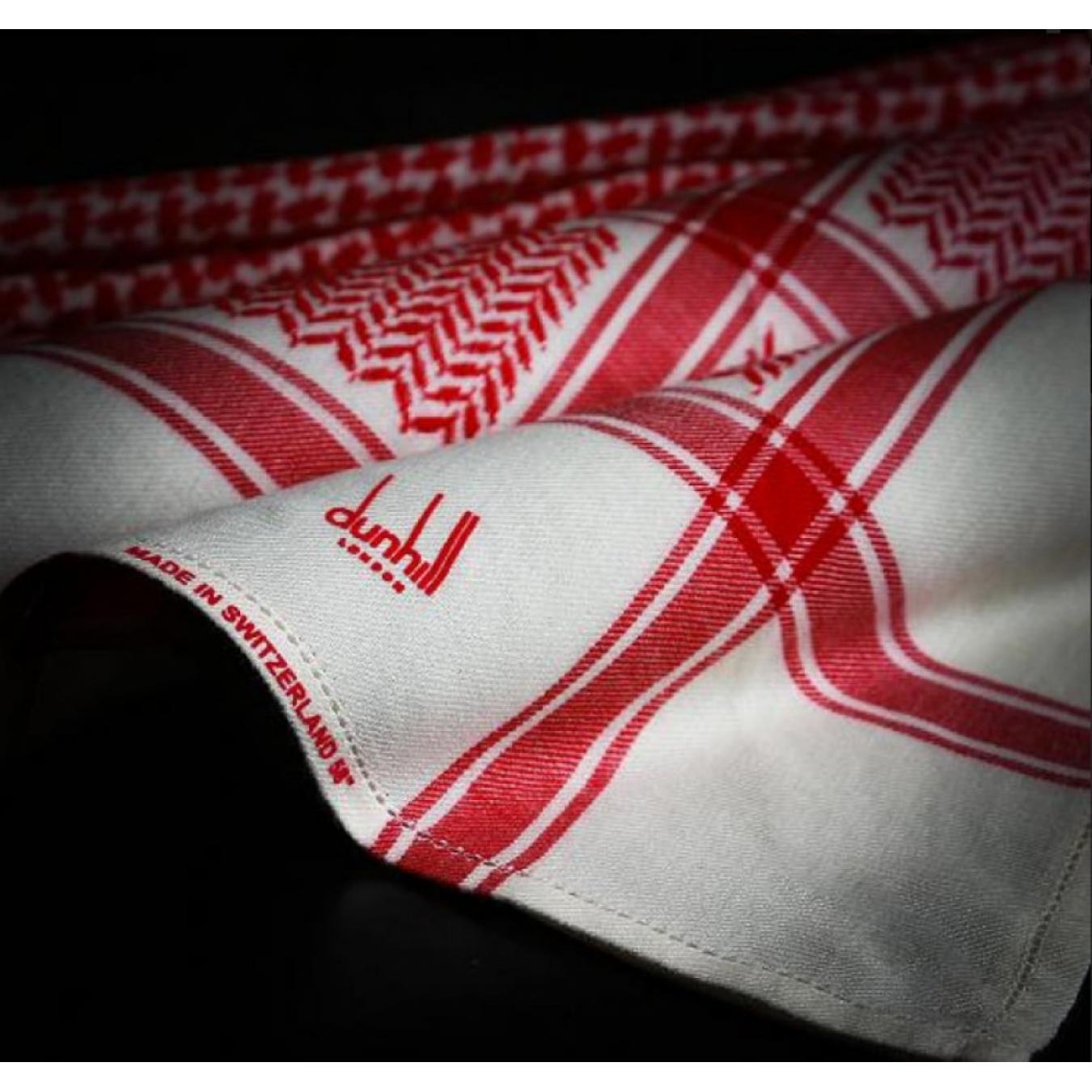 شال دنهل كشميري احمر صوف