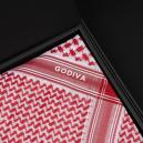 شماغ جوديفا احمر انجليزي GD-02R - 3