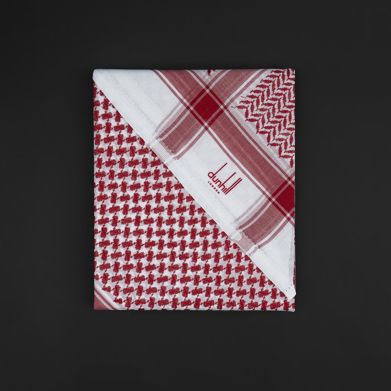 شماغ دنهل احمر كلاسيك سويسري 2023 