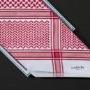 شماغ لانفين احمر انجليزي ماركة LANVIN - 1