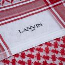 شماغ لانفين احمر انجليزي ماركة LANVIN - 2