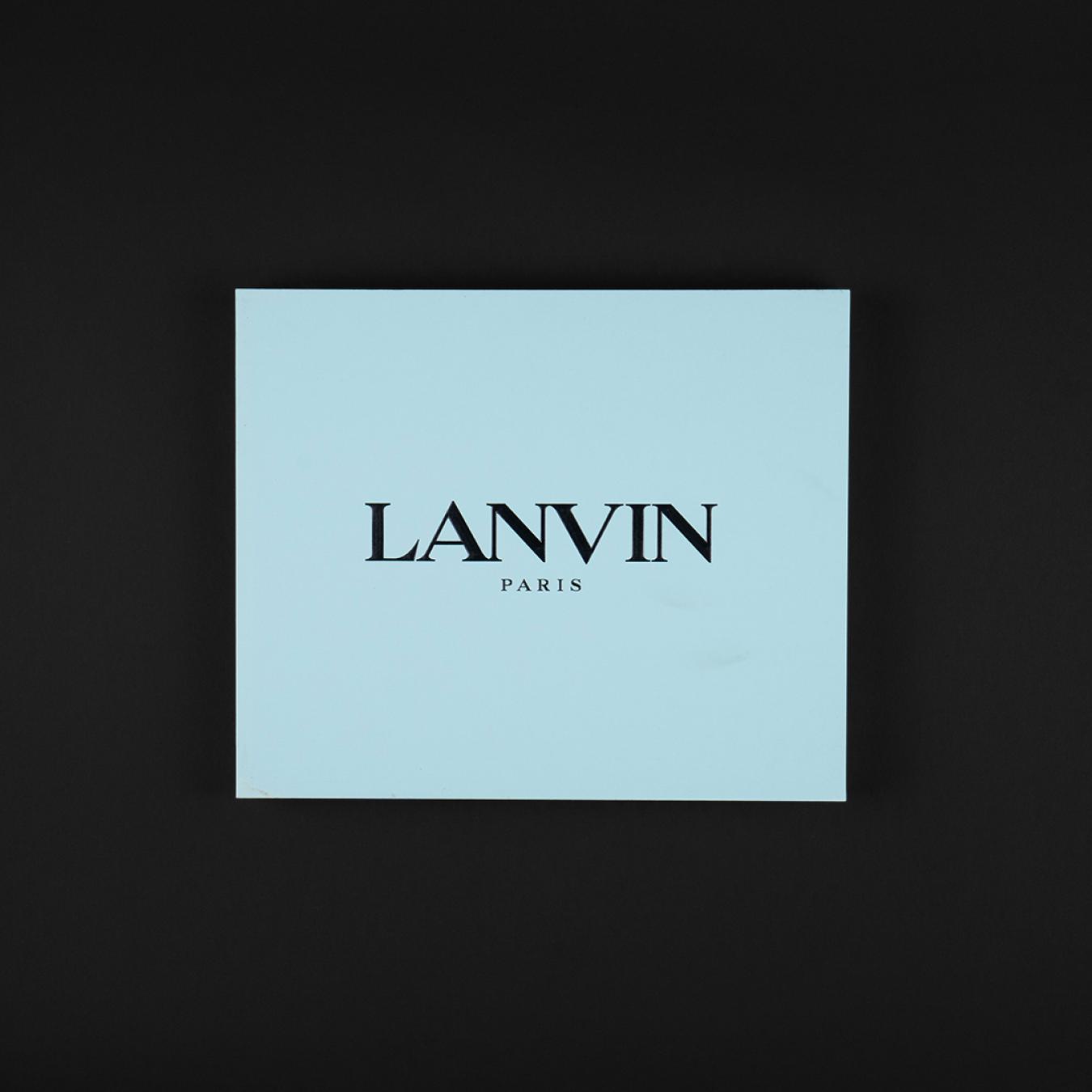 شماغ لانفين احمر انجليزي ماركة LANVIN