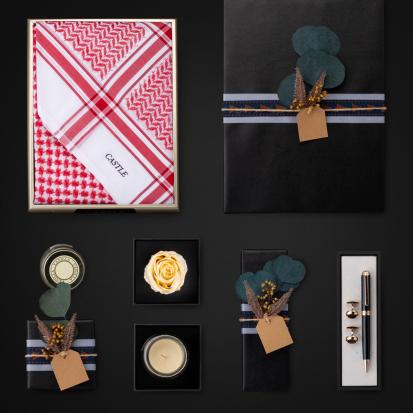 هدايا حلوه رجالية شماغ كاستل LB2212