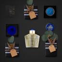 عطر بوشرون جايبور هوم هدايا ماركة مع ورد وشمعة
