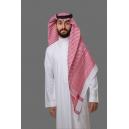 شماغ البسام أحمر بريز موديل 95 - 3