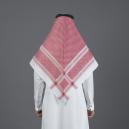 شماغ البسام أحمر بريز احمر غامق - 2