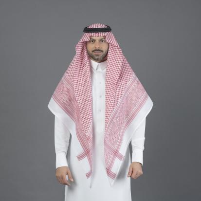 شماغ البسام أحمر بلس 18