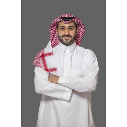 شماغ البسام أحمر بلس 20