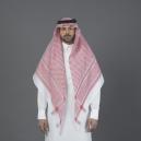 شماغ البسام أحمر بلس كلاسيك - 1