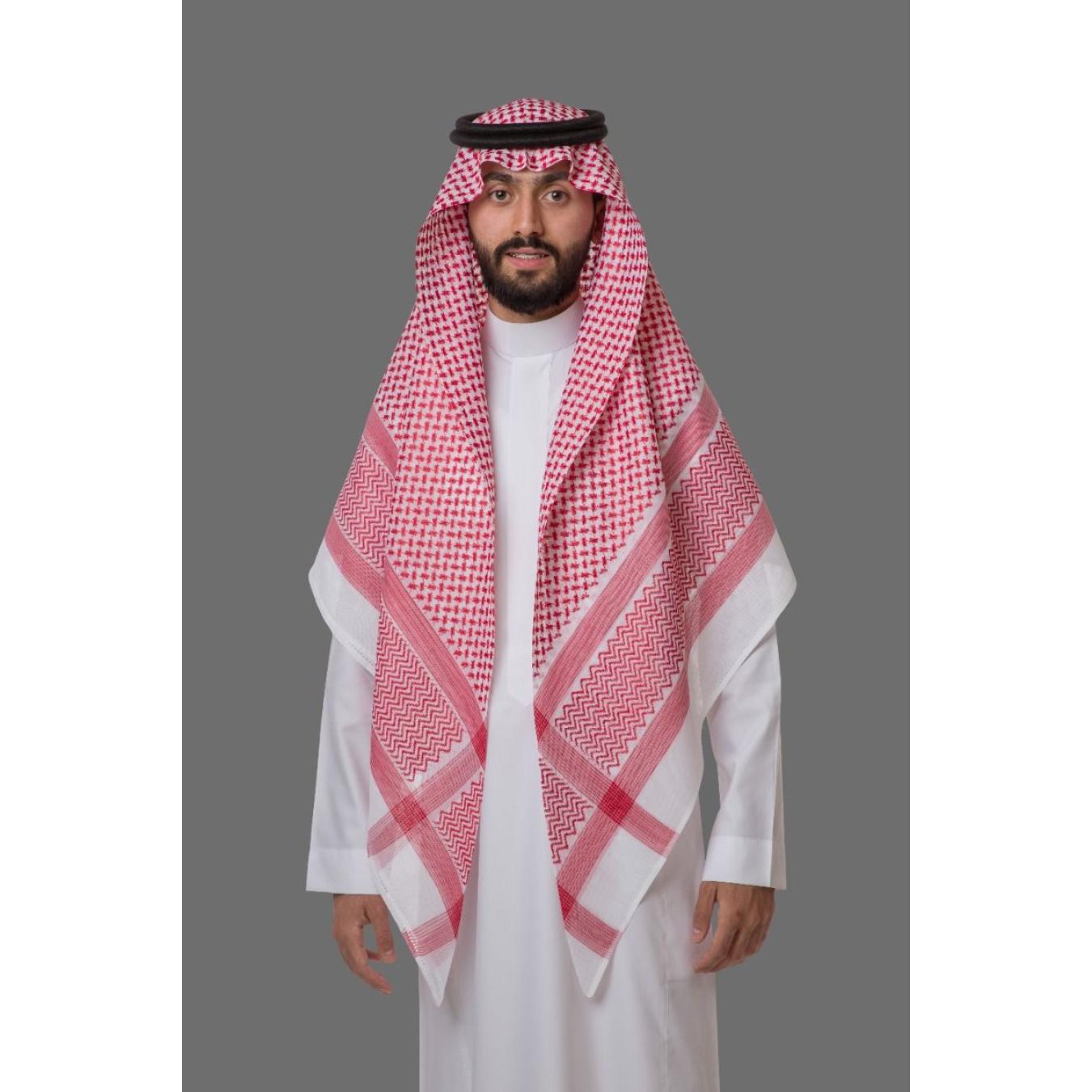 شماغ البسام أحمر أفينيو 3