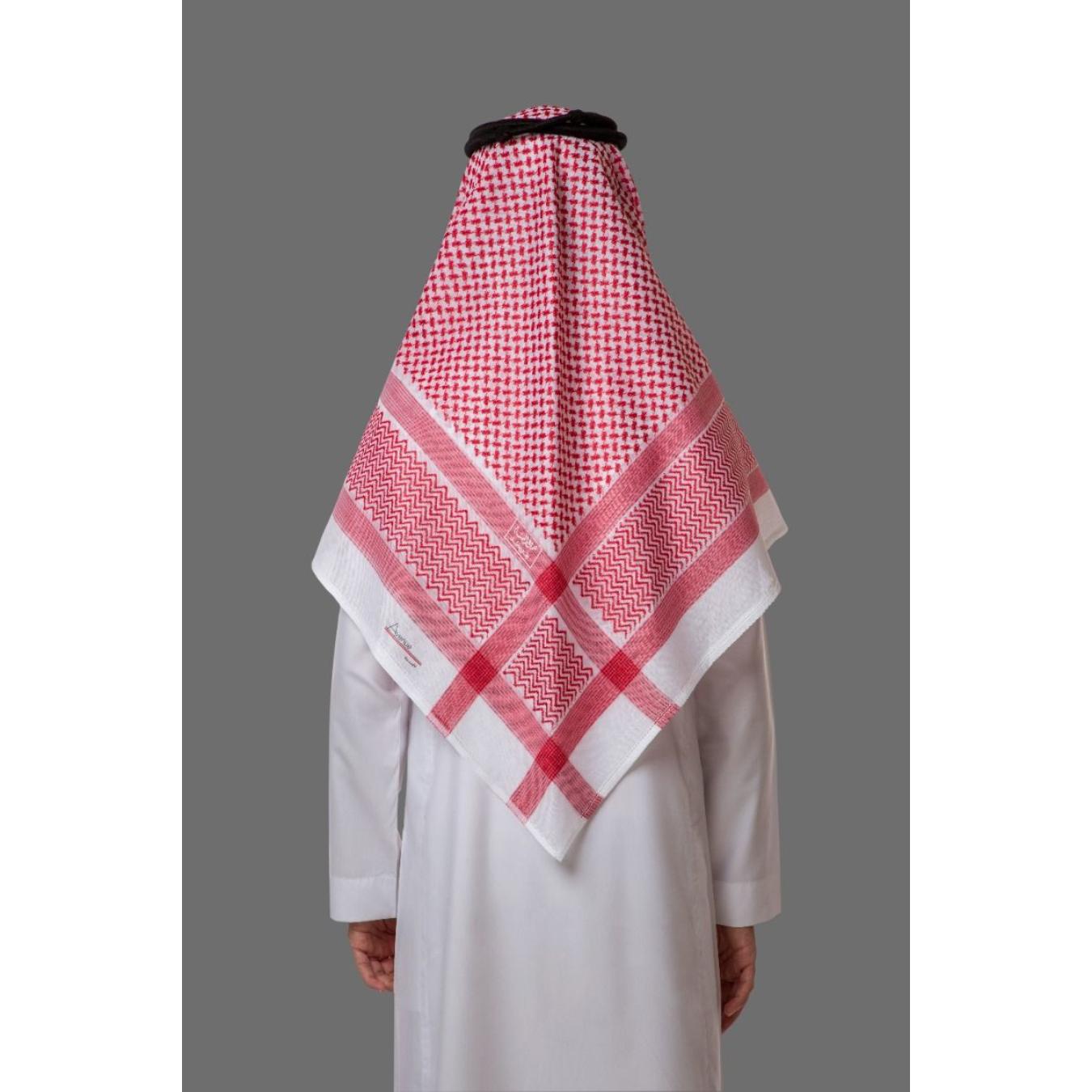 شماغ البسام أحمر أفينيو 3