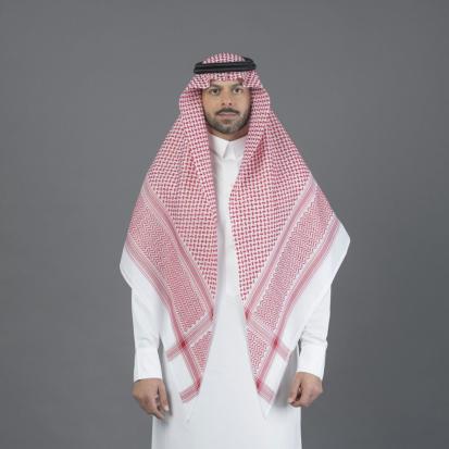 شماغ البسام أحمر البصمة 23