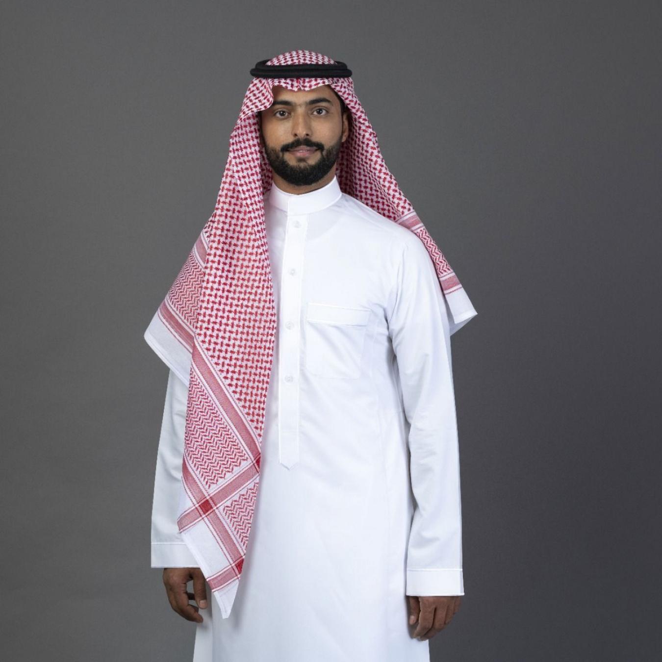 شماغ البسام أحمر البصمة 25