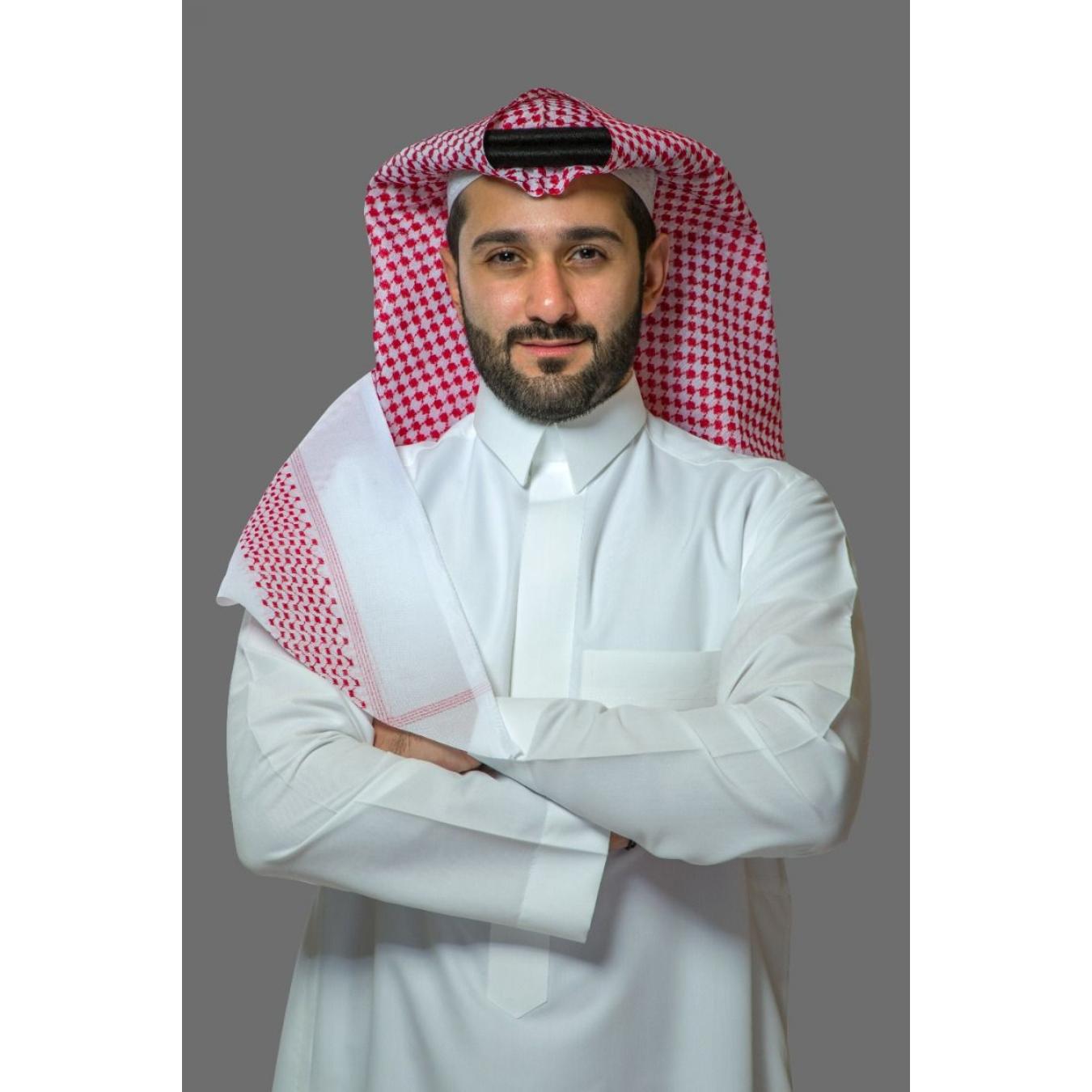 شماغ البسام أحمر بلس شبابي