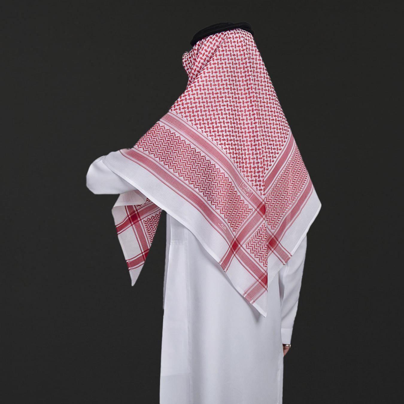 شماغ البسام بيسك انجليزي