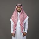شماغ البسام أحمر البصمة 22 ختم احمر و ابيض - 1