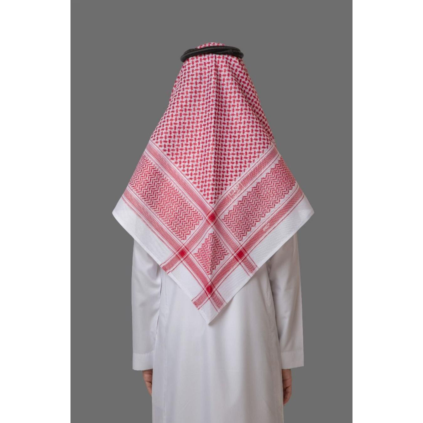 شماغ البسام أحمر بريز موديل 99
