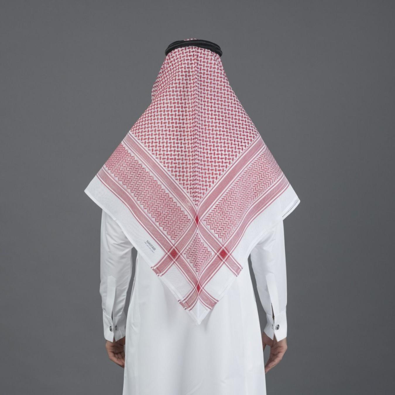 شماغ البسام أحمر ماي فير موديل 273
