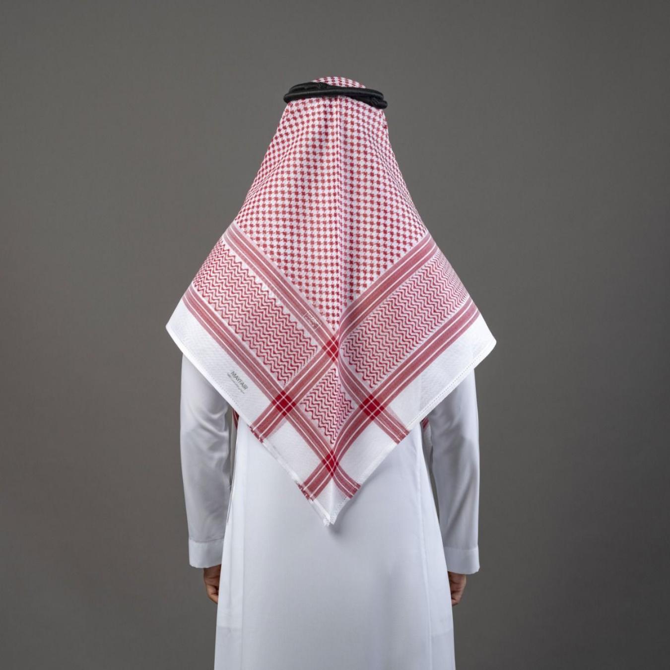 شماغ البسام أحمر ماي فير فاشن 234