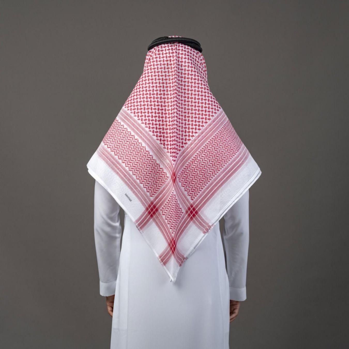 شماغ البسام أحمر ماي فير موديل 233