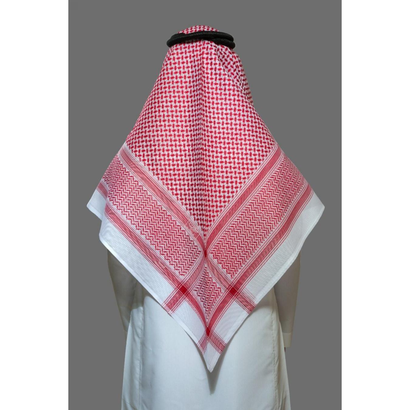 شماغ البسام أحمر البصمة 26