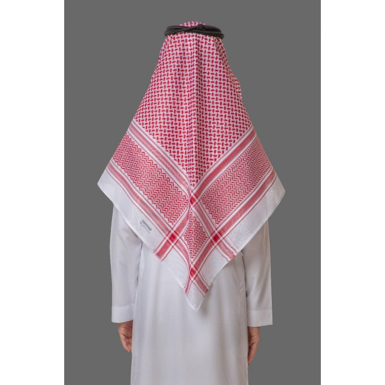 شماغ البسام أحمر ماي فير موديل 252