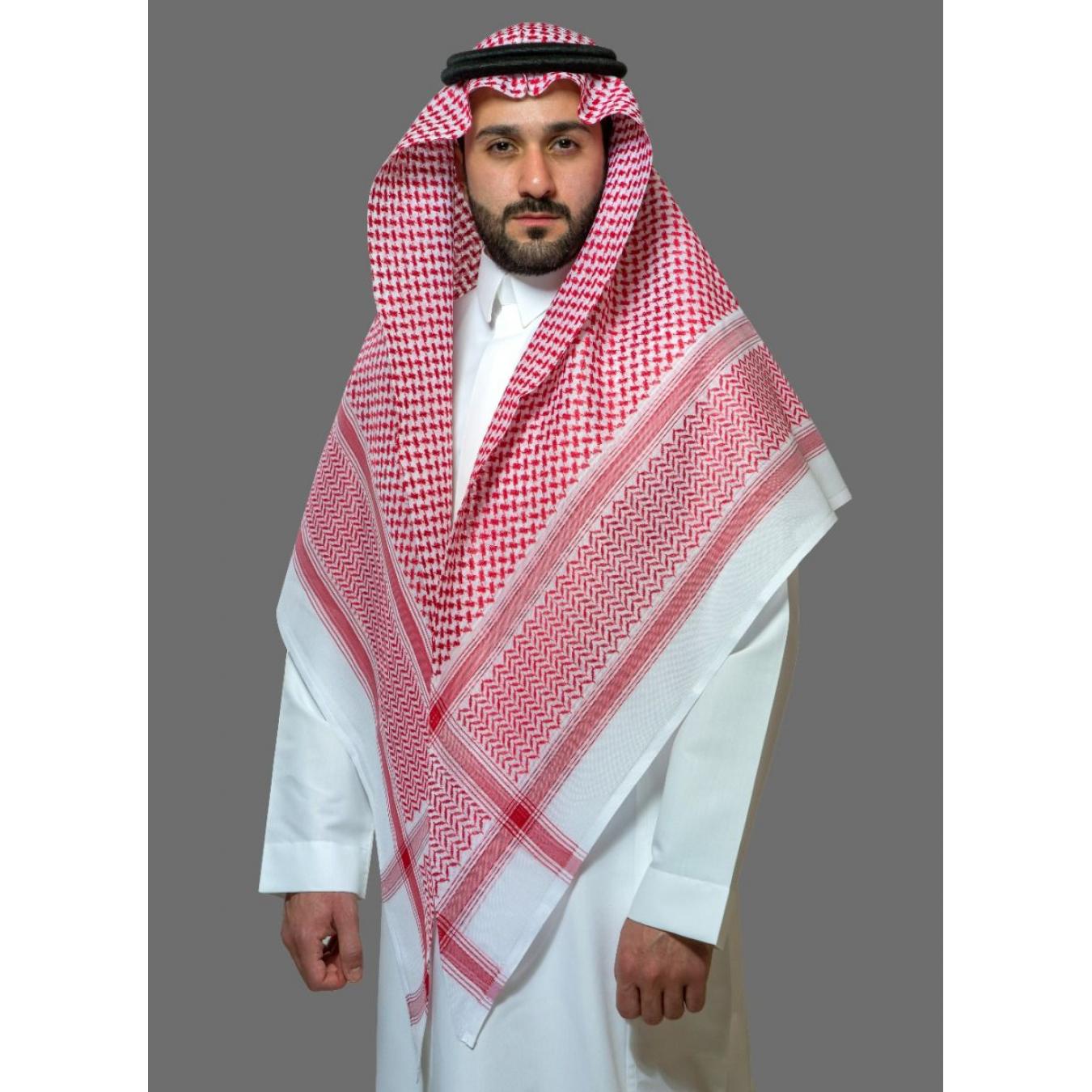 شماغ البسام أحمر البصمة 26