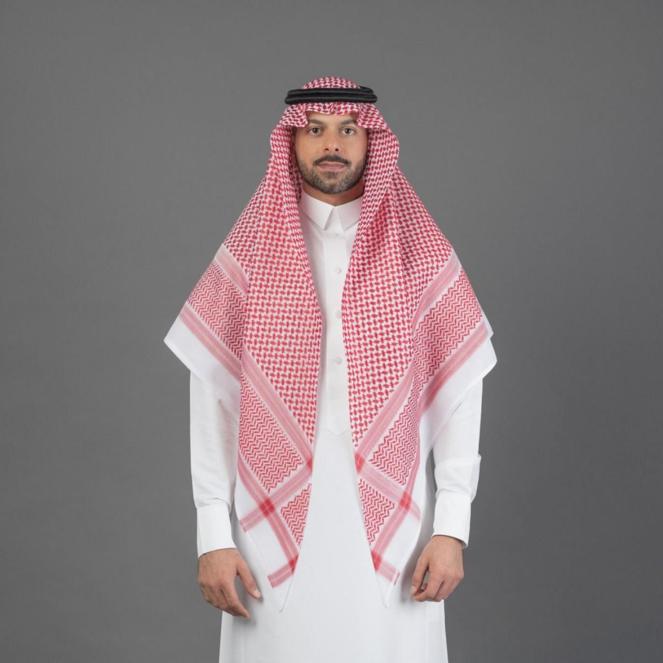 شماغ البسام أحمر البصمة 3