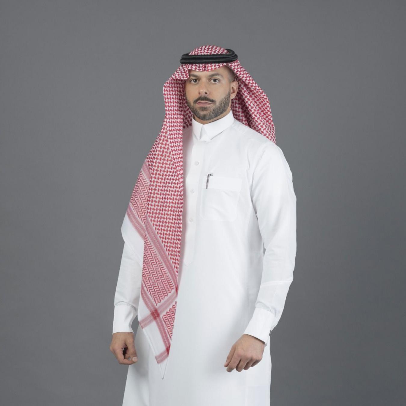 شماغ البسام أحمر البصمة 3