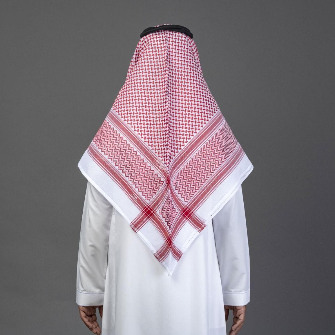 شماغ البسام أحمر بلس 19