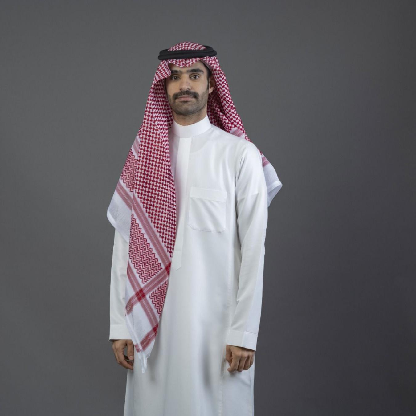 شماغ البسام أحمر البصمة 3 شلش