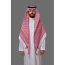 شماغ البسام أحمر بريز موديل 95 - 1