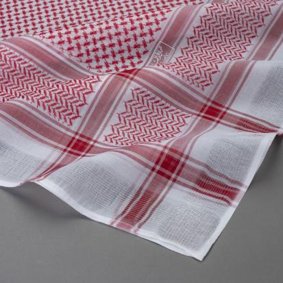 شماغ البسام أحمر كلاسيك سنوايت