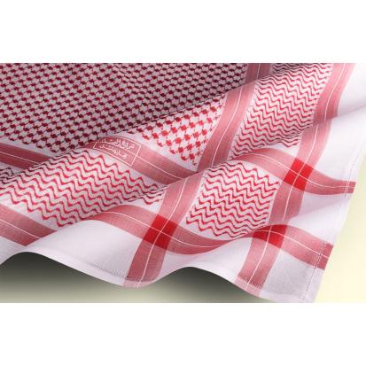 شماغ البسام أحمر البصمة خلية